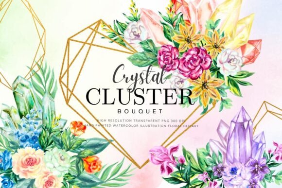 Crystal Cluster Bouquet Geometric: A Strategic Asset for Visual Branding