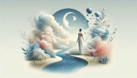 Dreamlike Elements Beside River: A Strategic Asset for Visual Storytelling