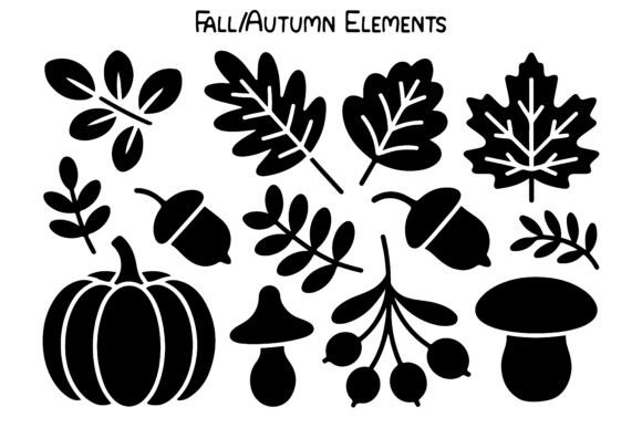 Fall Elements Vector Set 15: A Practical Assessment for Designers