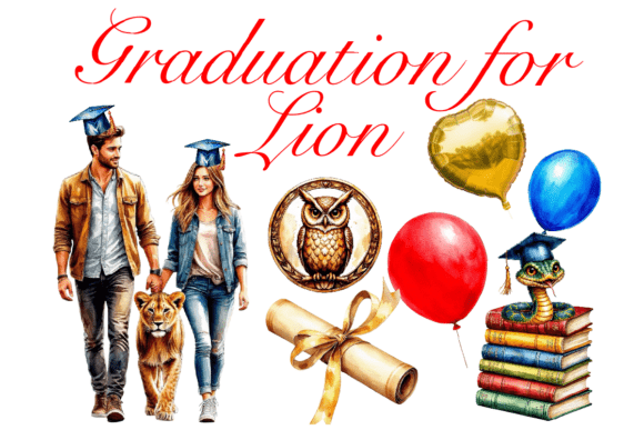 Graduation for Lion Clipart: A Guide to High-Quality Designs