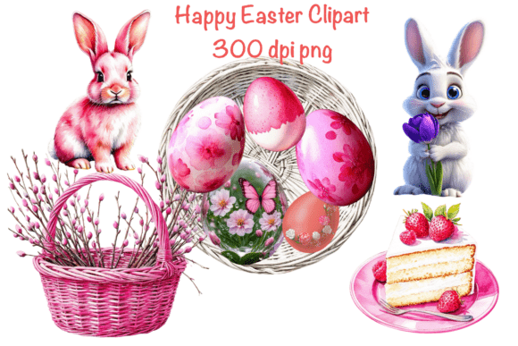 Happy Easter Clipart: High-Resolution Designs for Every Creative Project