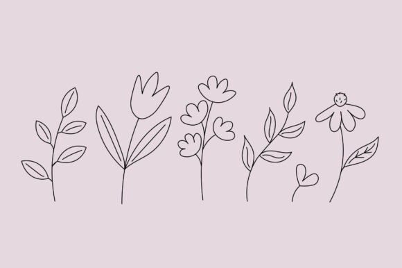 Set with Flowers and Plants: A Creative Toolkit for Every Occasion