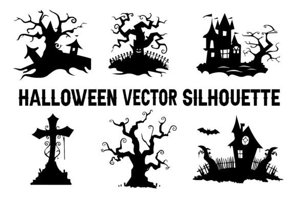 Spooky Night Elements Vector Set: Your Ultimate Halloween Design Toolkit