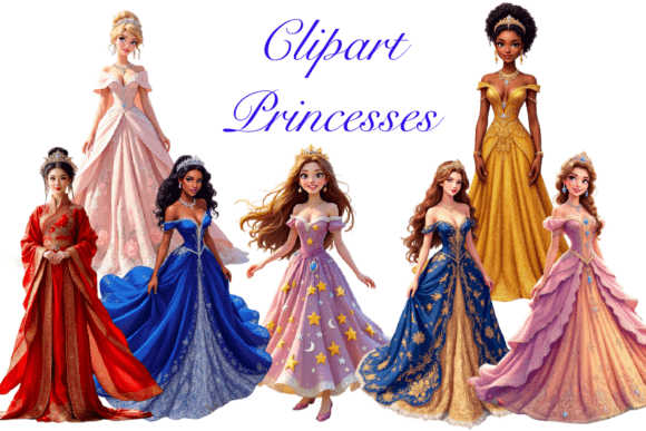 Unlocking Creativity with High-Quality Clipart Princesses for Every Project