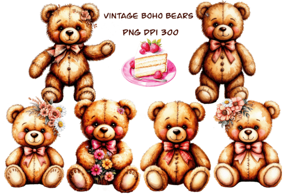 Vintage Boho Bears Clipart: A Practical Guide for Designers and Creators