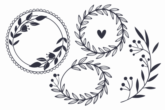 Wreath and Floral Elements SVG: Elevating Your Creative Projects